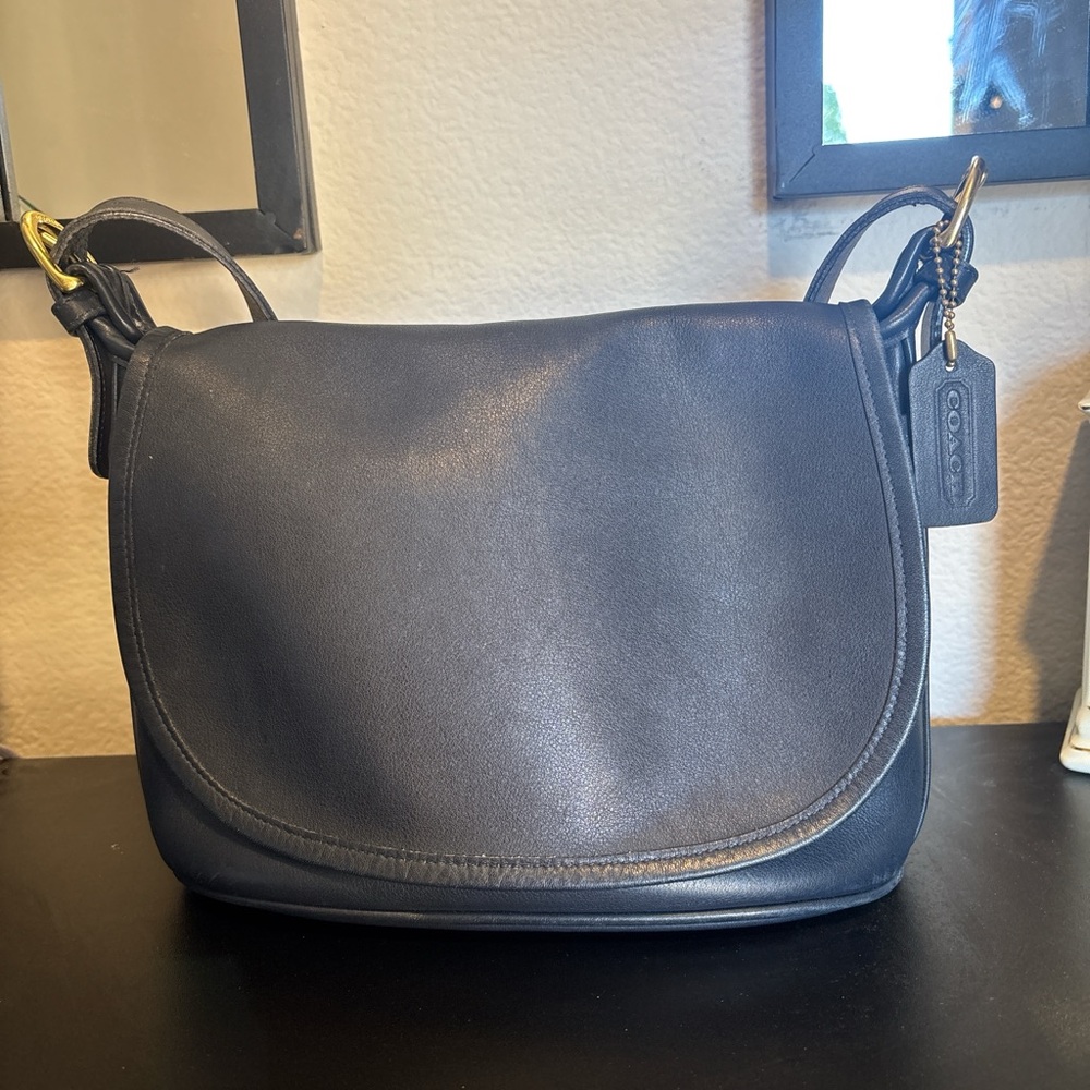 Vintage Coach 4150 Fletcher Leather Bag